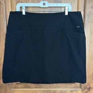 Black Women's Skort